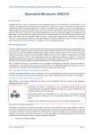 Repeated Measures ANOVA