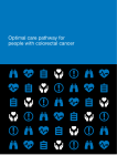 Optimal care pathway for people with colorectal cancer