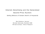 Internet Advertising and the Generalized Second Price