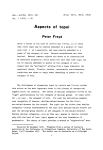 Aspects of topoi