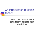 An introduction to game theory