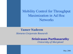 Mobility Control