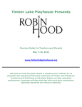 Disney`s Robin Hood - Timber Lake Playhouse