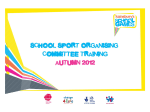 What is a School Sport Organising Committee