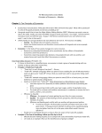 Class Notes - Chapter 1 - Ten Principles of Economics