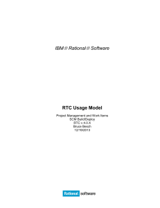 RTC PM and WI Usage Model - PL Implementation