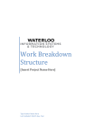 Work Breakdown Structure