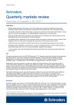 Quarterly markets review - Q1 2017