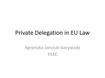 Private Delegation in EU Law