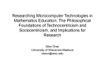 Researching Microcomputer Technologies in Mathematics