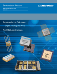 Cobham Semiconductor Solutions Short Form