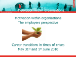 2. motivation within organizations