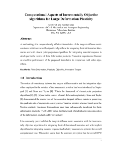 Computational Aspects of Incrementally Objective Algorithms for
