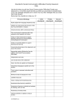 Checklist for ASD Friendly Classroom