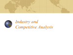 Industry and Competitive Analysis