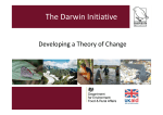 7. Theory of change - The Darwin Initiative