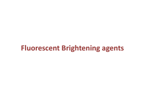 Fluorescent Brightening agents