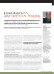 Loss Aversion and Decision-Making