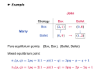 Example John Strategy Box Ballet Box (2, 1) ← (0, 0) Marry