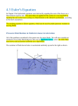 Pressure Distribution in Uniform Linear Acceleration