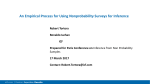 Overall comparisons - European Survey Research Association