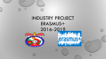 industry project erasmus+ 2016-2019