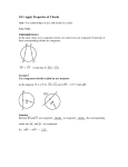 H*#^l Apply Properties of Chords