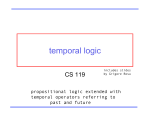 temporal logic - Runtime Verification