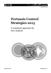 Pertussis Control Strategies 2015: A consistent
