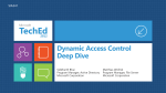 Windows Server 2012 Dynamic Access Control Deep Dive for Active