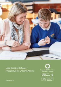 Lead Creative Schools Prospectus for Creative Agents Jan