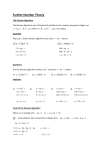 Further Number Theory