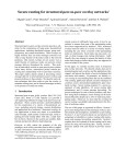 Secure routing for structured peer-to-peer overlay networks