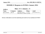 January 2014 - IEEE Mentor