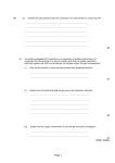 Q1. (a) Describe the part played by the inner membrane of a