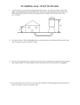 For simplicity, use g = 10 m/s for this exam.