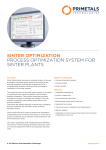sinter optimization process optimization system for sinter