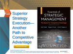 Essentials of Strategic Management 4e