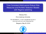 Time Consistent Multi-period Robust Risk Measures and