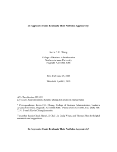 A Natural Experiment on Dynamic Asset Allocation