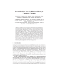 Boosted Decision Trees for Behaviour Mining of