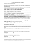 Natural Hazard Form