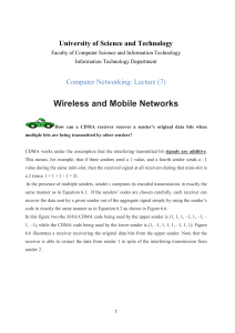 6.3 Wi-Fi: 802.11 Wireless LANs