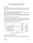 Required Energy Report Format