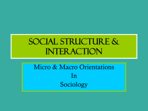 Social Interactions