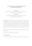 The joint distribution of Studentized residuals under elliptical