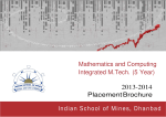 IIT (ISM), DHANBAD | INDIAN INSTITUTE OF TECHNOLOGY