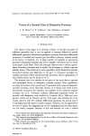 Theory of a General Class of Dissipative Processes