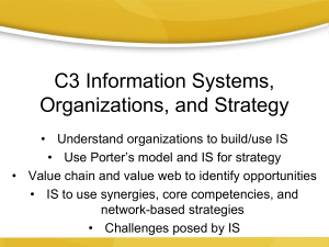 C03- Information Systems, Organizations, and Strategy