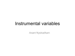 Instrumental variables*